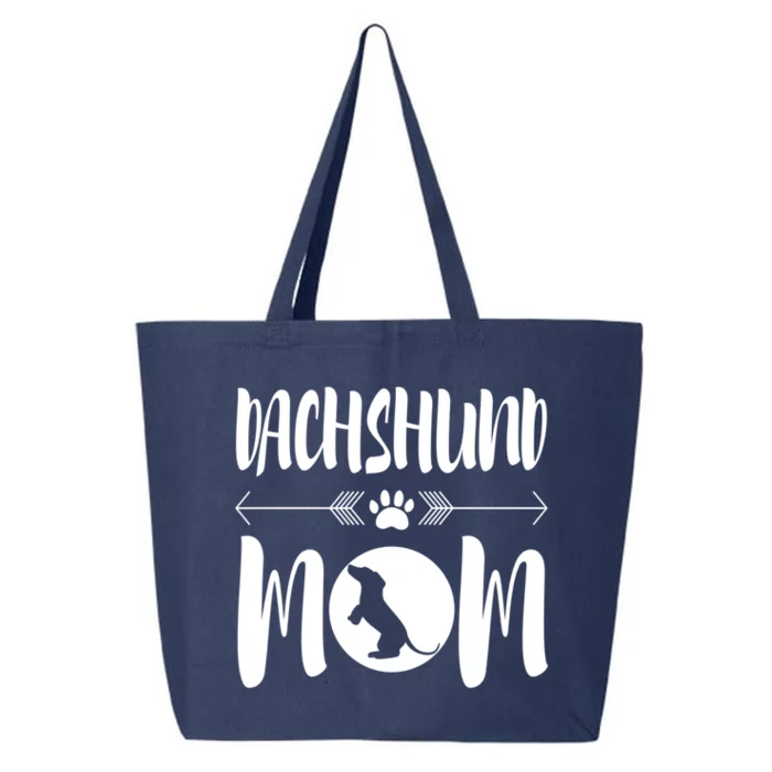 Dachshund Mom Cute Dog Ironic Quote Gift 25L Jumbo Tote