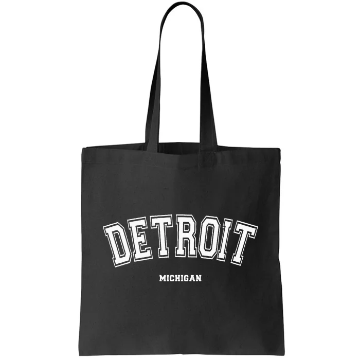 Detroit Michigan Tote Bag