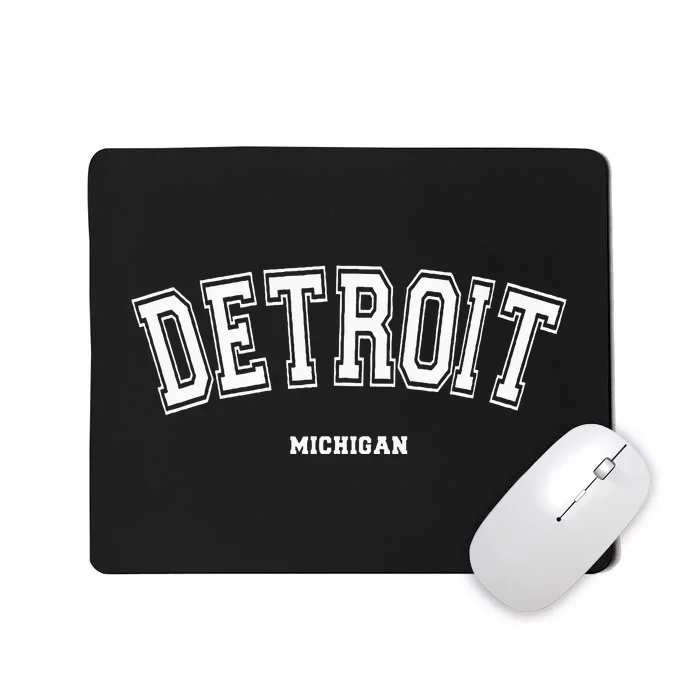 Detroit Michigan Mousepad