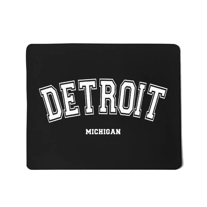 Detroit Michigan Mousepad