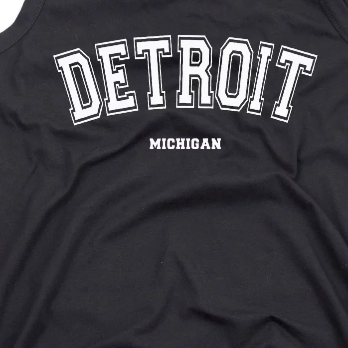 Detroit Michigan Tank Top