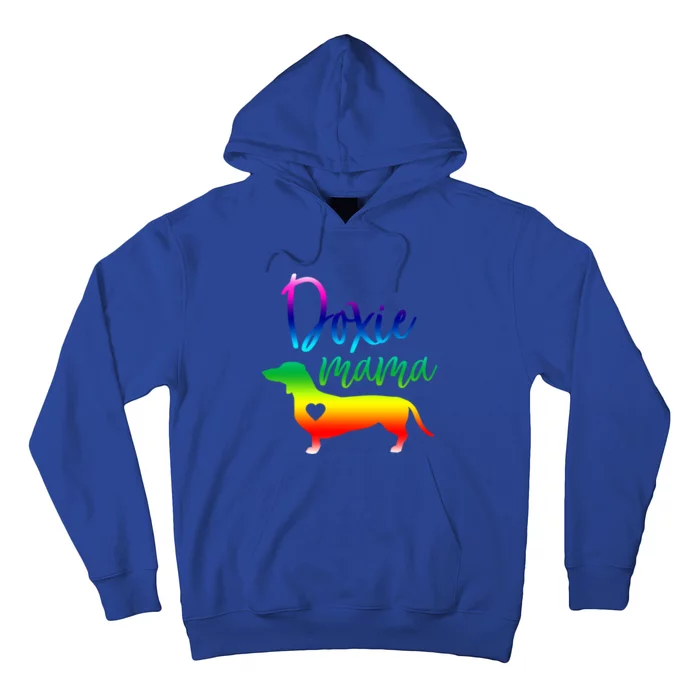 Doxie Mama Dachshund Mom Funny Wiener Dog Gift Hoodie