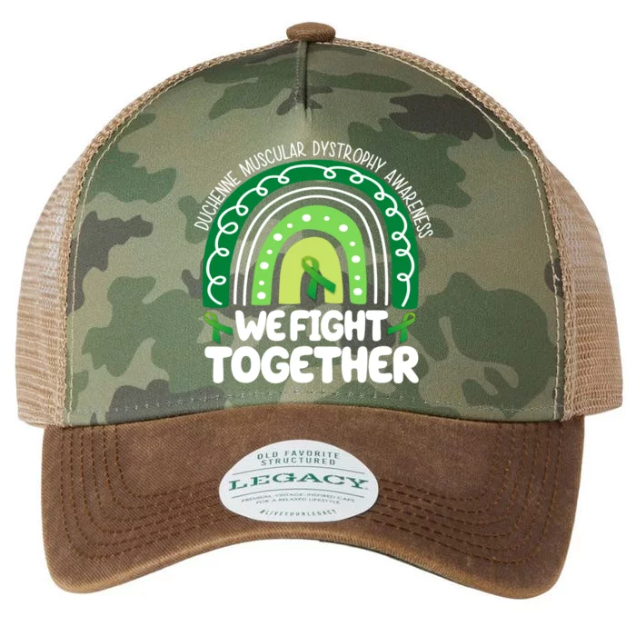 Duchenne Muscular Dystrophy Awareness We Fight Together Legacy Tie Dye Trucker Hat