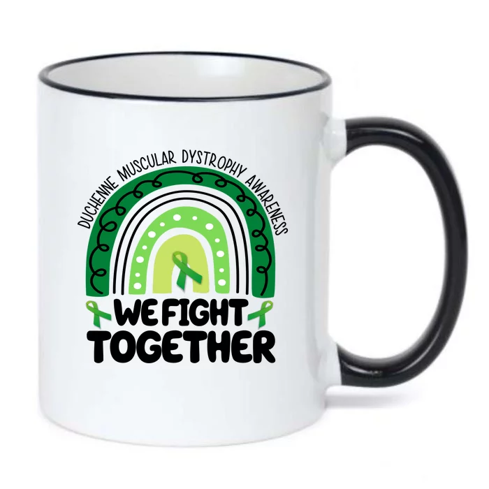 Duchenne Muscular Dystrophy Awareness We Fight Together Black Color Changing Mug