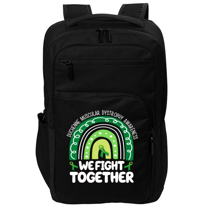 Duchenne Muscular Dystrophy Awareness We Fight Together Impact Tech Backpack