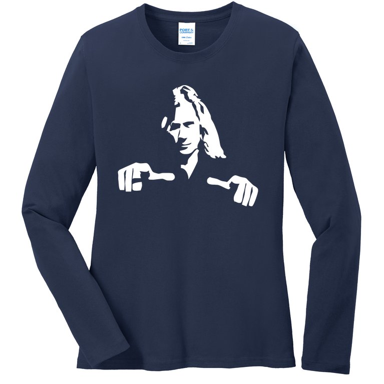 Dave Mustaine Ladies Missy Fit Long Sleeve Shirt