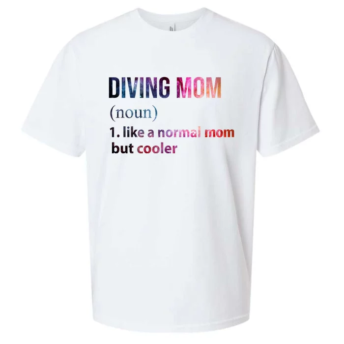 Diving Mom Sueded Cloud Jersey T-Shirt