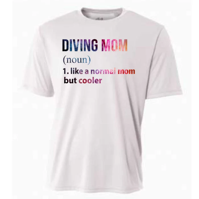 Diving Mom Cooling Performance Crew T-Shirt