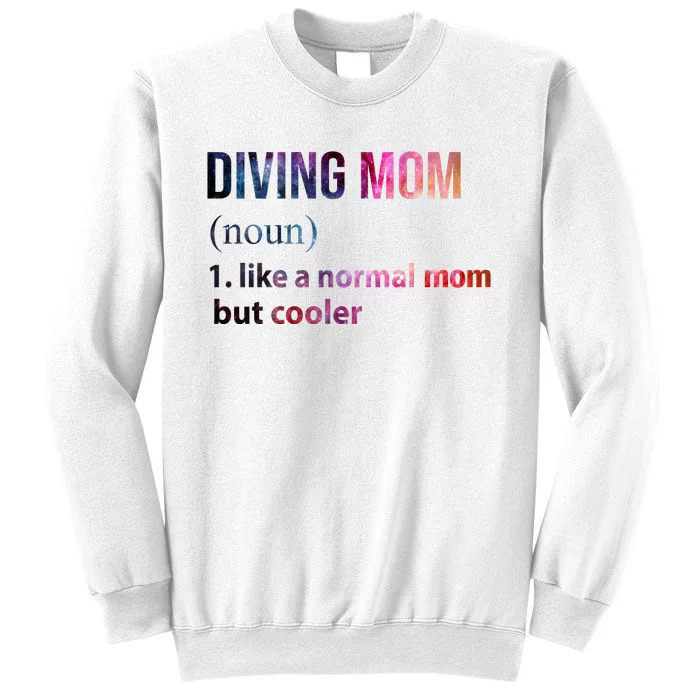 Diving Mom Sweatshirt