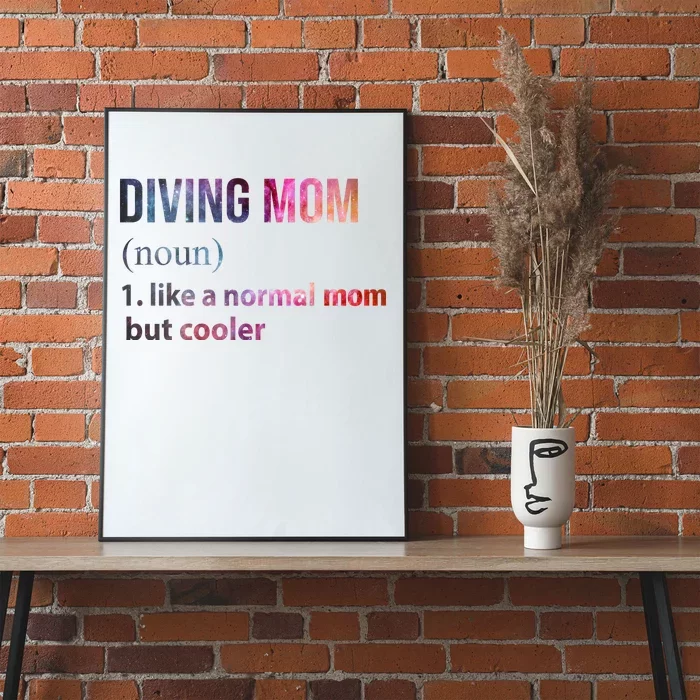 Diving Mom Poster