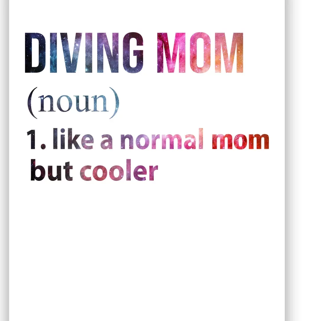 Diving Mom Poster