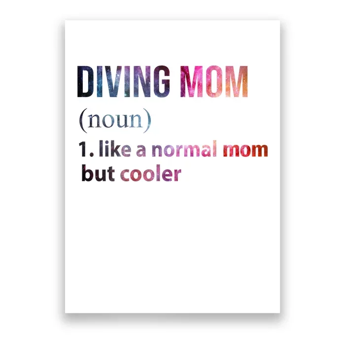 Diving Mom Poster