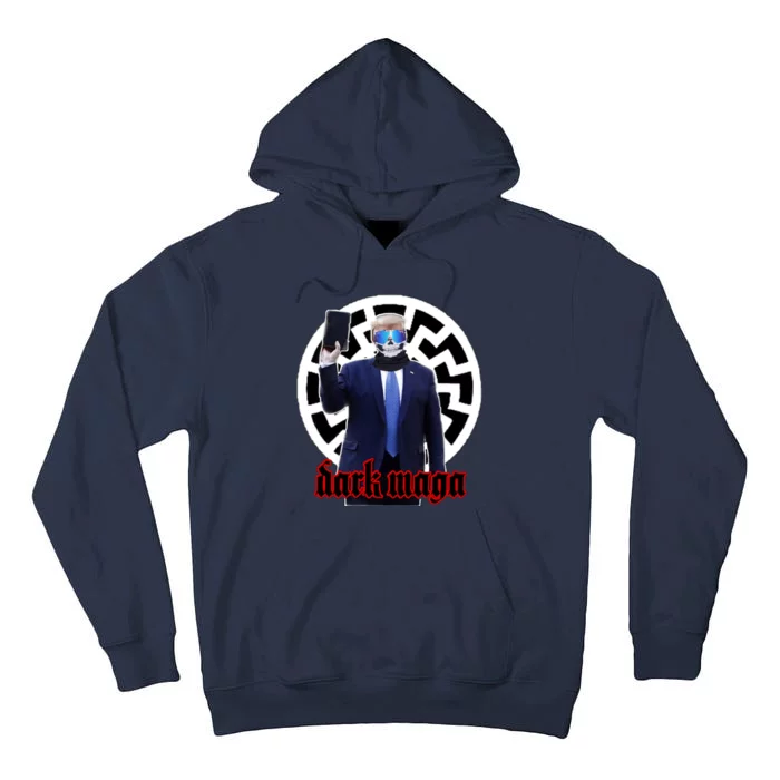 Dark Maga Donald Trump 2024 Tall Hoodie