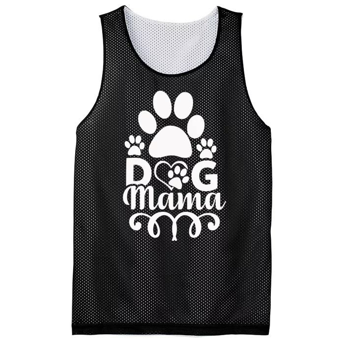 Dog Mama Mesh Reversible Basketball Jersey Tank