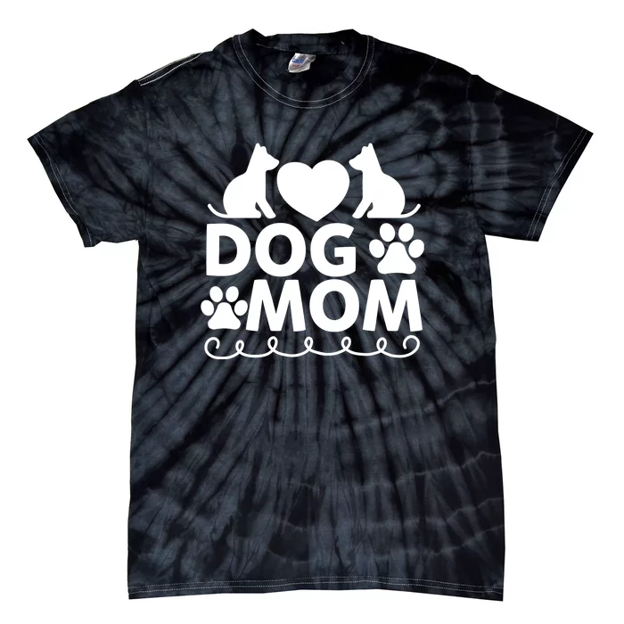 Dog Mom Tie-Dye T-Shirt