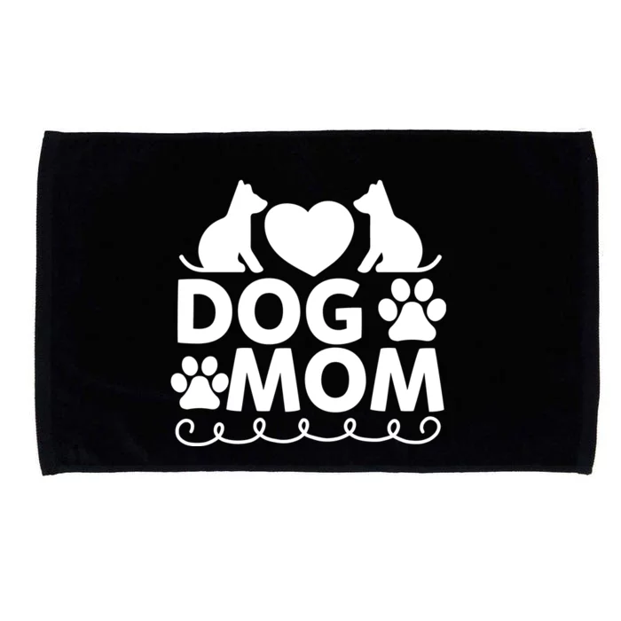 Dog Mom Microfiber Hand Towel