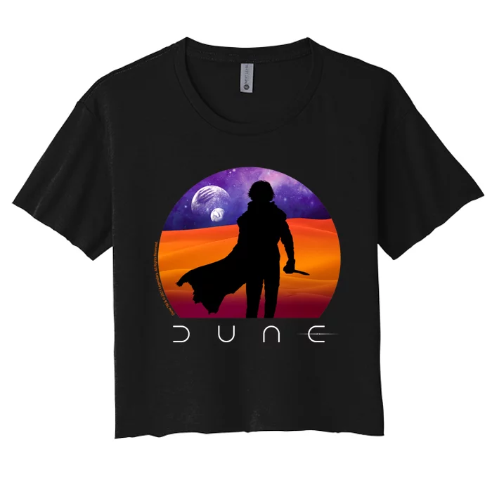 Dune MuadDib Women's Crop Top Tee