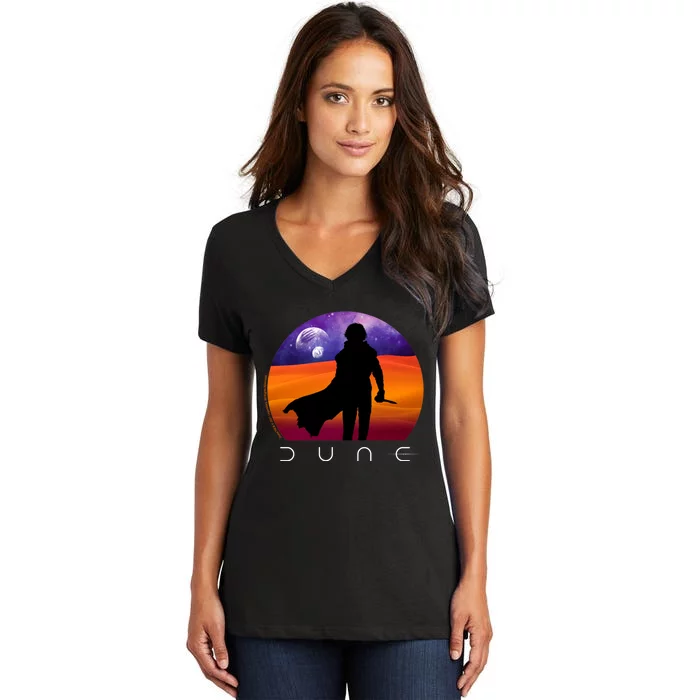 Dune MuadDib Women's V-Neck T-Shirt