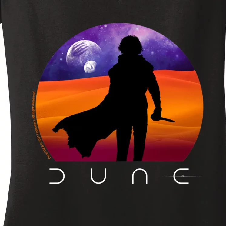 Dune MuadDib Women's V-Neck T-Shirt