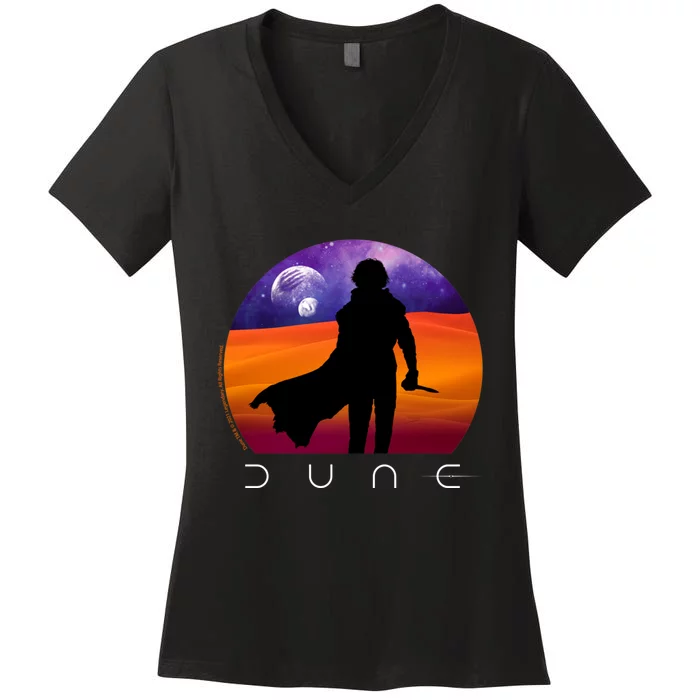 Dune MuadDib Women's V-Neck T-Shirt