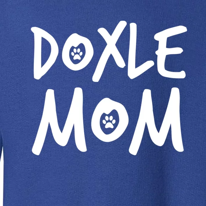 Doxle Mom Dachshund Beagle Dog Lover Gift Toddler Sweatshirt