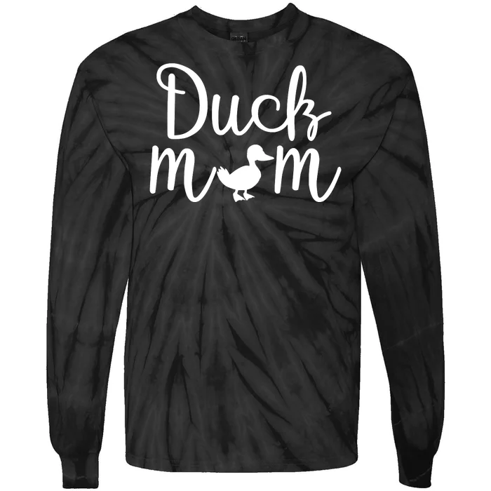 Duck Mom Tie-Dye Long Sleeve Shirt