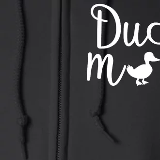 Duck Mom Full Zip Hoodie