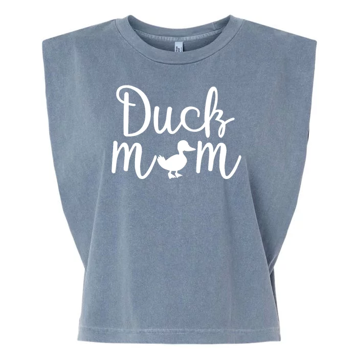 Duck Mom Garment-Dyed Women's Muscle Tee