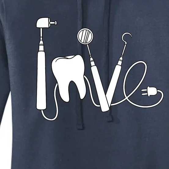 Dentist Mouth Doctor Dentistry Oral Hygiene Dental Surgeon Gift Women's Pullover Hoodie