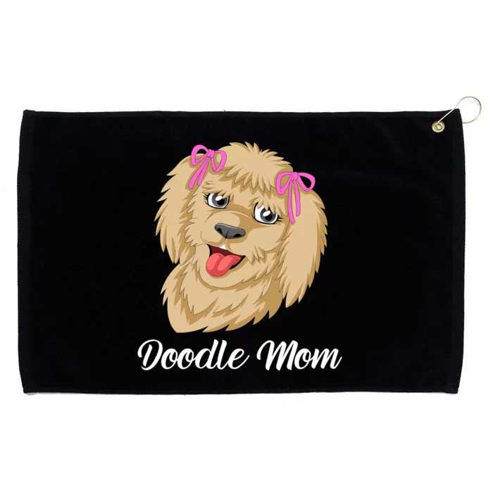 Doodle Mom Grommeted Golf Towel