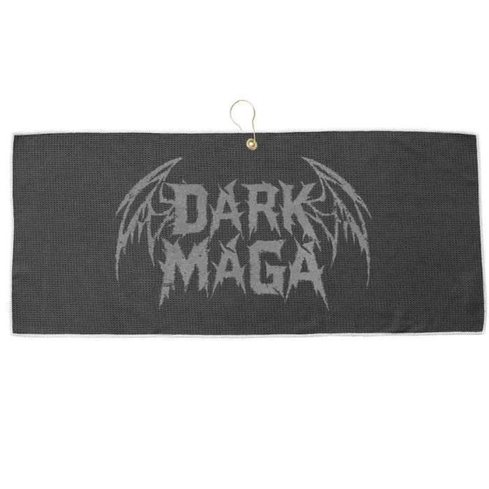 Dark Maga Large Microfiber Waffle Golf Towel