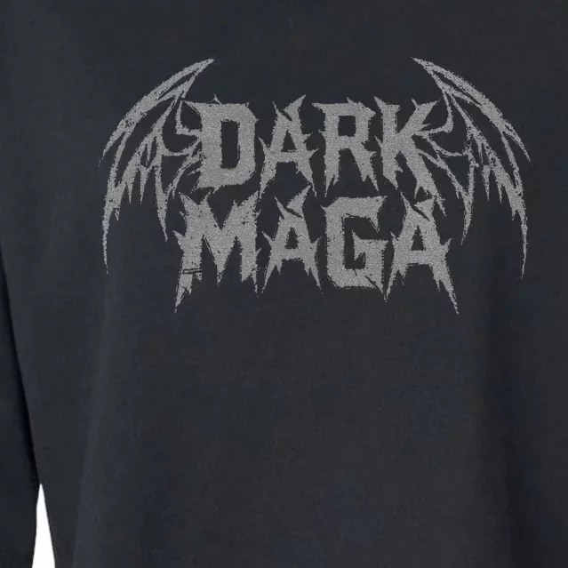 Dark Maga Cropped Pullover Crew