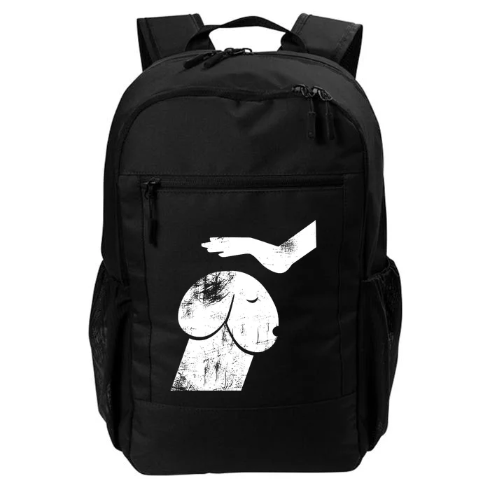 Dirty Mind Dog A Funny Dog Adult Humor Retro Vintage Daily Commute Backpack