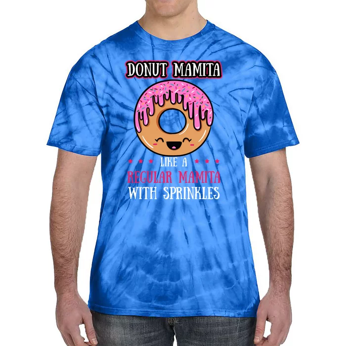 Donut Mamita Doughnut Mother Fried Dough Lover Mummy Gift Tie-Dye T-Shirt