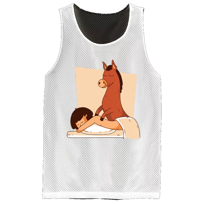 Donkey Massage Mesh Reversible Basketball Jersey Tank