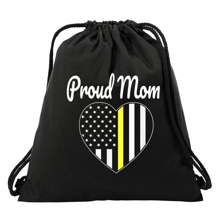 Dispatcher Mom Drawstring Bag