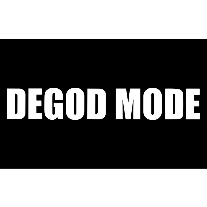 Degod Mode Bumper Sticker