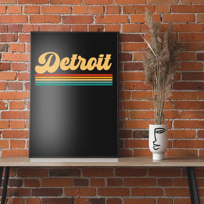 Detroit Michigan Poster