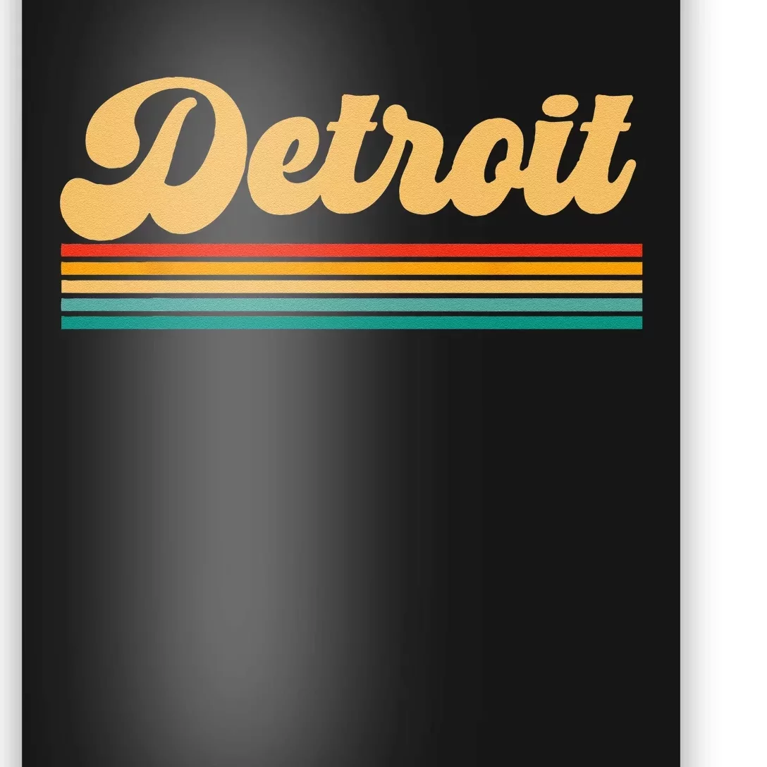 Detroit Michigan Poster