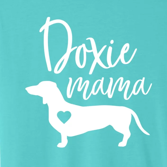 Doxie Mama Dachshund Mama Funny Dog Mom Wiener Dog Doxie Mom Cute Gift ChromaSoft Performance T-Shirt