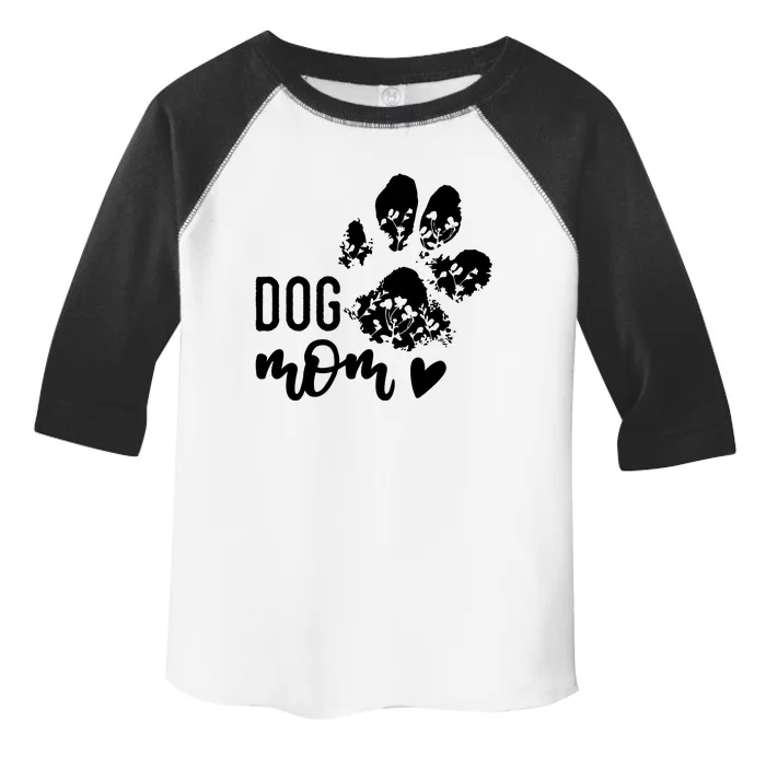 Dog Mom Toddler Fine Jersey T-Shirt