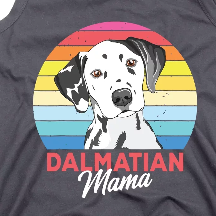 Dalmatian Mama Dog Mom Women Tank Top