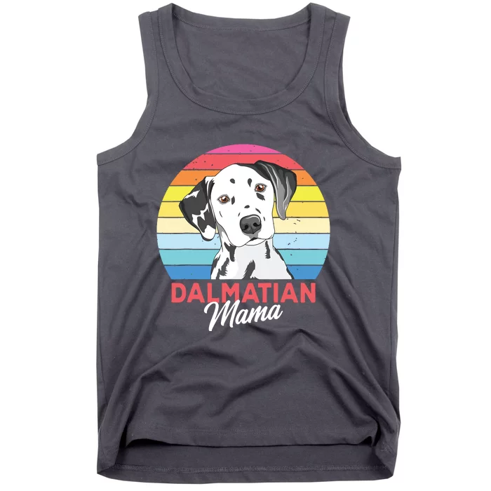 Dalmatian Mama Dog Mom Women Tank Top