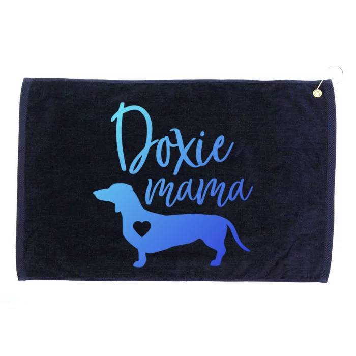 Doxie Mama Dachshund Mama Funny Dog Mom Wiener Dog Doxie Mom Cute Gift Grommeted Golf Towel