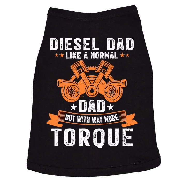 Diesel Mechanic Dad Automobile Fathers Day Funny Gift Doggie Tank