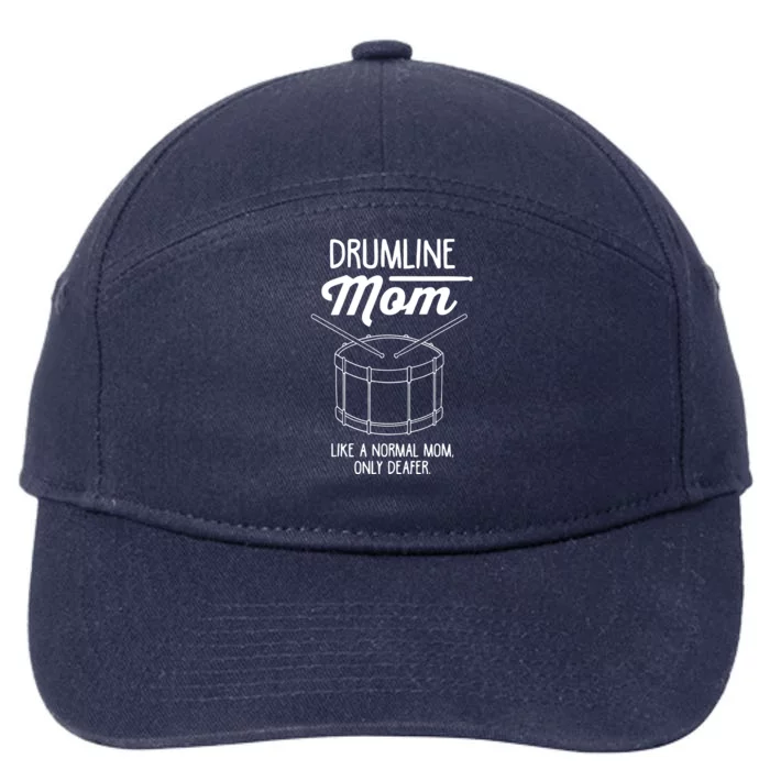 Drumline Mom Drumline Marching Band 7-Panel Snapback Hat