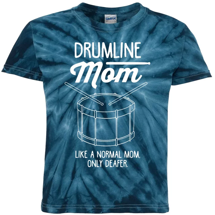 Drumline Mom Drumline Marching Band Kids Tie-Dye T-Shirt