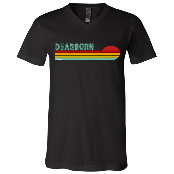 Dearborn Michigan V-Neck T-Shirt