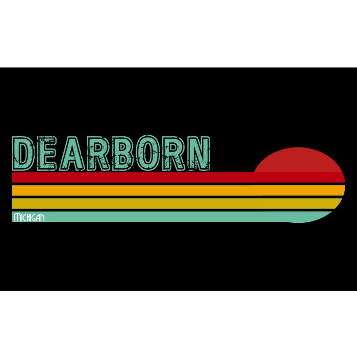 Dearborn Michigan Bumper Sticker