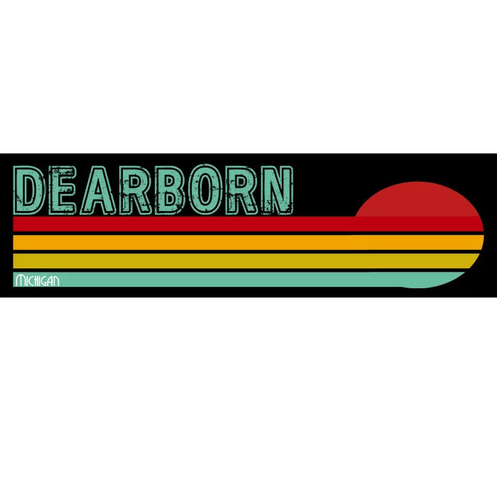 Dearborn Michigan Bumper Sticker